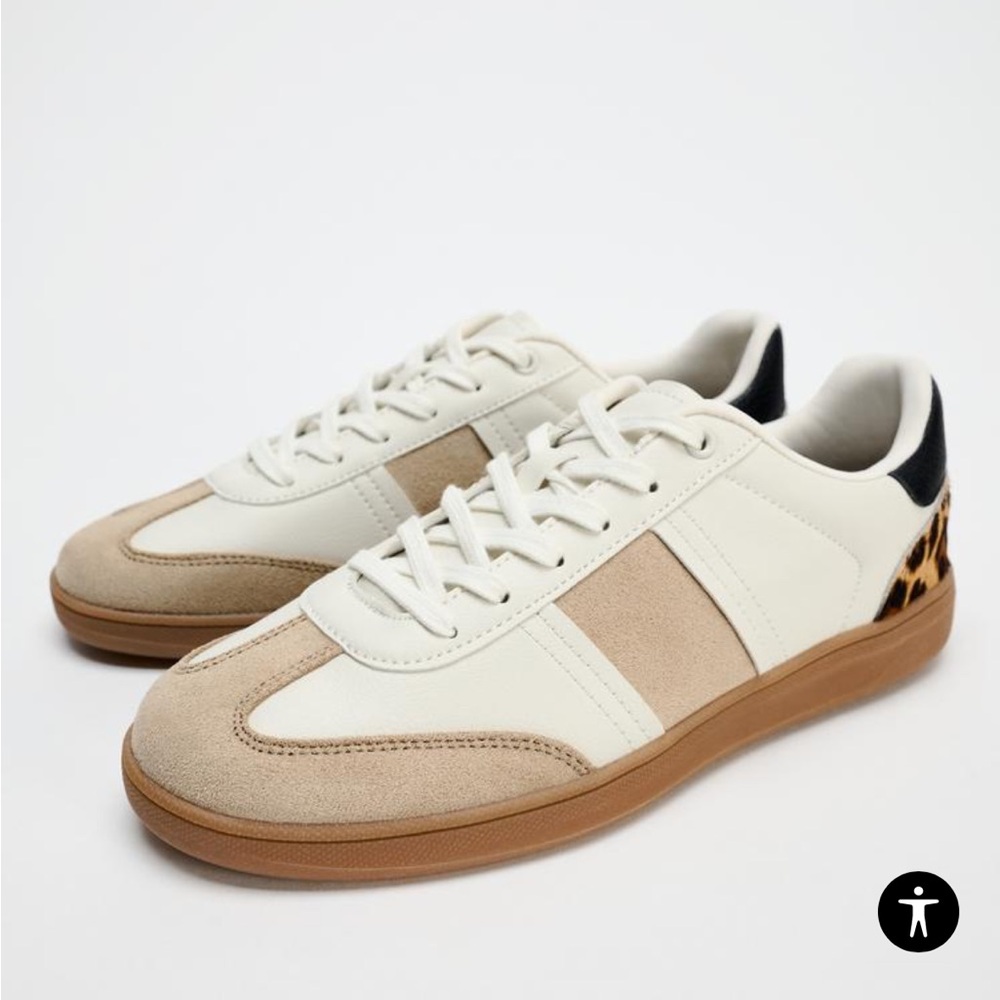 Zara Contrast Sneakers